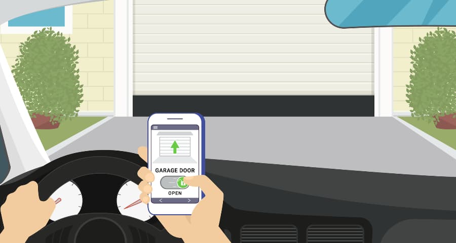 Garage door automation tips for Evanston